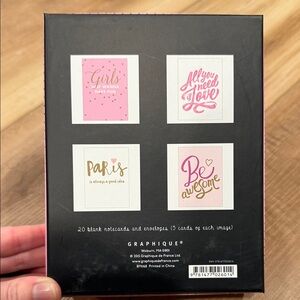 NEW Graphique Inspirational Notecard Set